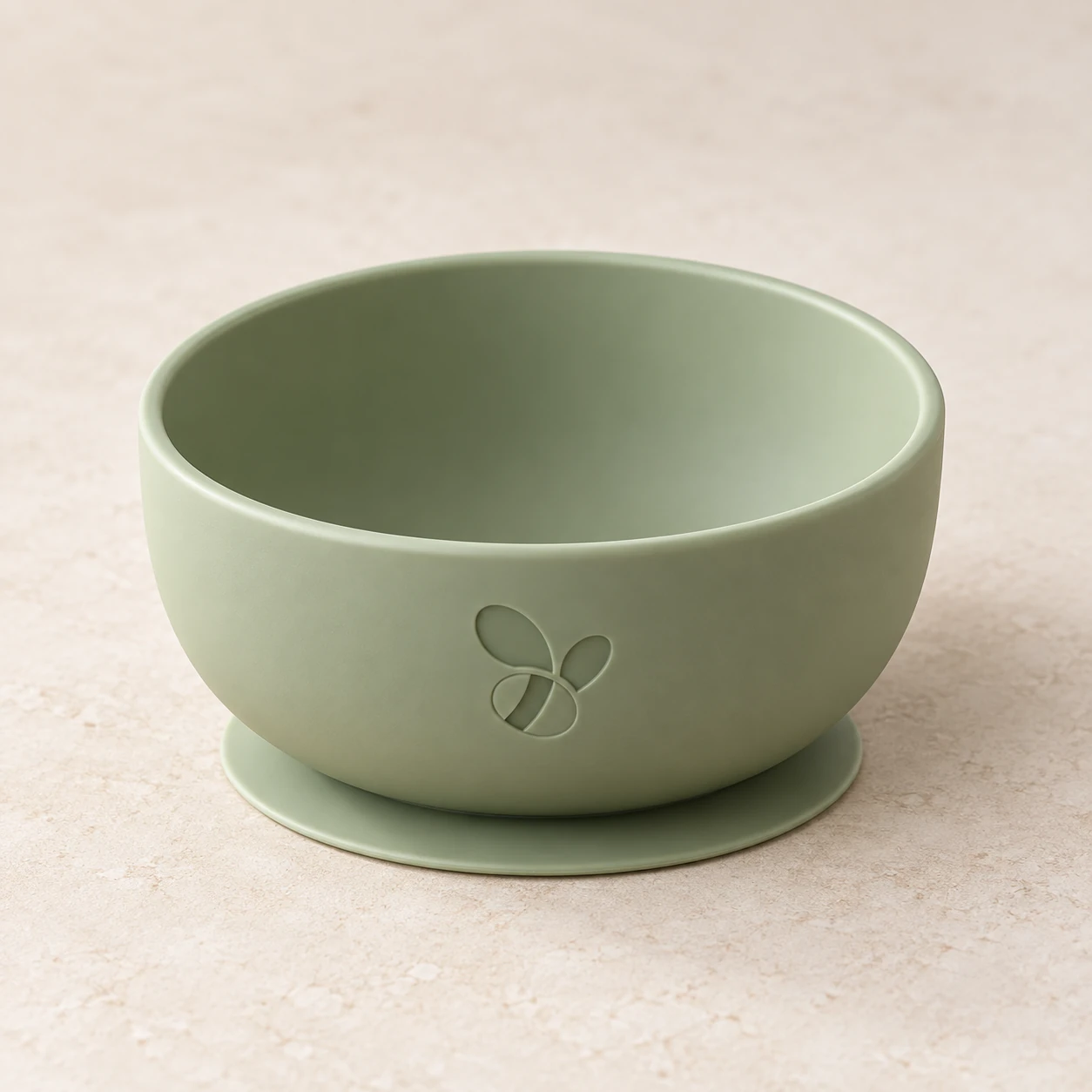 Silicone suction bowl